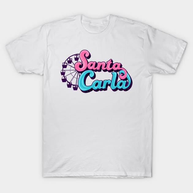 Santa Carla T-Shirt by Luguardio